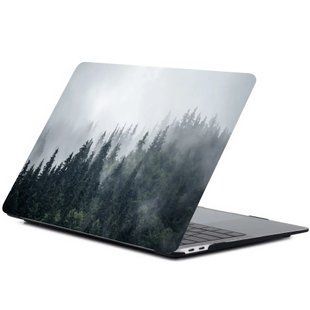 Накладка для MacBook Air 13.3" PRINT Case (2010-2017) &ndash; Intel (A1369, A1466) &mdash; с рисунком &mdash; Forest / Зелёная A25914 фото