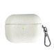 Чехол Grain Leather Case для AirPods 4 &mdash; кожаный &mdash; White / Белый A31652 фото