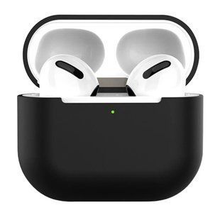 Чохол SLIM для AirPods 3 &mdash; силіконовий &mdash; Black / Чорний A31508 фото