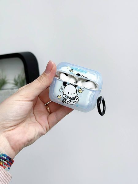 Чехол Print Waves для AirPods 3 &mdash; силиконовый &mdash; Coconut Palm / Кокосовая пальма A31393 фото