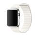 Ремінець Leather Loop Band для Apple Watch 42mm (Series 1-3) / 44mm / 45mm / 46mm / 49mm Ultra &mdash; White / Білий A27251 фото
