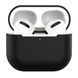 Чехол SLIM для AirPods 3 &mdash; силиконовый &mdash; Black / Чёрный A31508 фото