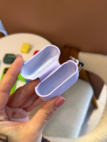 Чохол з мікрофіброю / Microfiber Case для AirPods 1 | 2 &mdash; силіконовий &mdash; Pink / Рожевий A30956 фото