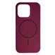 Чохол Silicone Case Full Protective із MagSafe для iPhone 17 Air &mdash; силіконовий &mdash; Burgundy / Бордовий A814 фото
