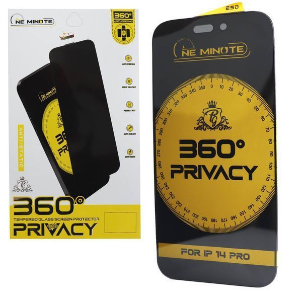 Скло захисне Privacy NeMinute на iPhone 12 Pro A24498 фото