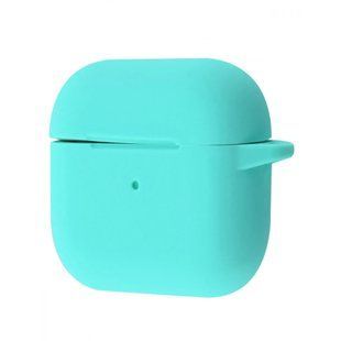 Чохол з мікрофіброю / Microfiber Case для AirPods 1 | 2 &mdash; силіконовий &mdash; Turquoise / Бірюзовий A30970 фото