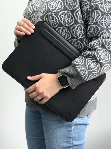 Шкіряний конверт Wiwu Skin Pro II Leather Sleeve для MacBook 14.2 &mdash; Pink / Рожевий A26225 фото