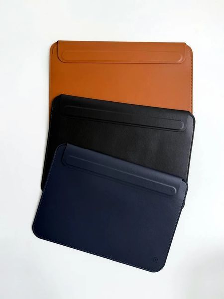 Шкіряний конверт Wiwu Skin Pro II Leather Sleeve для MacBook 14.2 &mdash; Pink / Рожевий A26225 фото