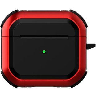 Чехол Black Case Bodyguard для AirPods 4 &mdash; противоударный &mdash; Red / Красный A31610 фото