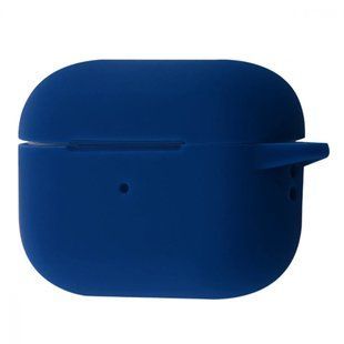 Чохол з мікрофіброю / Microfiber Case для AirPods Pro 3 &mdash; силіконовий &mdash; Blue Cobalt / Синій кобальт A32085 фото