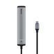Переходник для MacBook USB-C хаб Baseus Mechanical Eye 6 в 1 &mdash; Grey / Серый A26161 фото 5