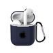 Чохол Logo Case для AirPods Pro 2 &mdash; силіконовий &mdash; Midnight Blue / Темно-синій A32025 фото