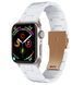 Ремешок Resin Band для Apple Watch 42mm (Series 1-3) / 44mm / 45mm / 46mm / 49mm Ultra &mdash; янтарный &mdash; White / Белый A27376 фото