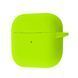 Чохол з мікрофіброю / Microfiber Case для AirPods 1 | 2 &mdash; силіконовий &mdash; Neon Green / Неоновий зелений A30867 фото