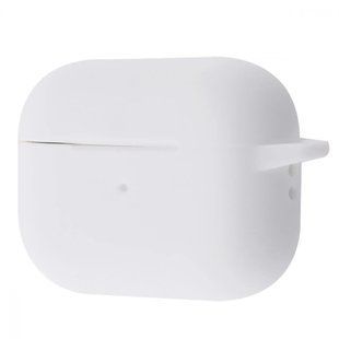 Чохол з мікрофіброю / Microfiber Case для AirPods Pro 2 &mdash; силіконовий &mdash; White / Білий A31981 фото