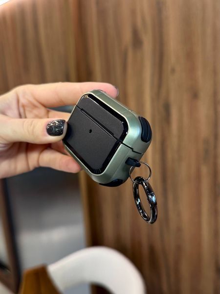 Чехол Black Case Bodyguard для AirPods 3 &mdash; противоударный &mdash; Red / Красный A31407 фото