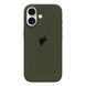 Чохол Silicone Case Full для iPhone 17 &mdash; силіконовий &mdash; Virid / Зелений A24086 фото