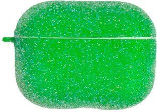 Чохол Crystal Color для AirPods Pro 2 &mdash; силіконовий &mdash; Green / Зелений A31983 фото