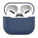 Чехол SLIM для AirPods 3 &mdash; силиконовый &mdash; Midnight Blue / Тёмно-синий A31408 фото