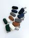 Чохол Grain Leather Case для AirPods Pro &mdash; шкіряний &mdash; Gray / Сірий A31724 фото 2