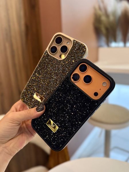 Чехол со стразами Svarowski Diamonds для iPhone 16 &mdash; Blue / Синий A3645 фото