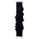 Ремешок Scrunchie для Apple Watch 42mm (Series 1-3) / 44mm / 45mm / 46mm / 49mm Ultra &mdash; тканевый &mdash; Black / Чёрный A26750 фото 1